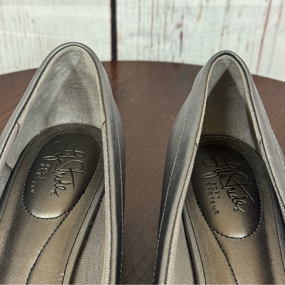 LifeStride soft system greg  Women's Loafers kitten heel 9.5 - Picture 10 of 13